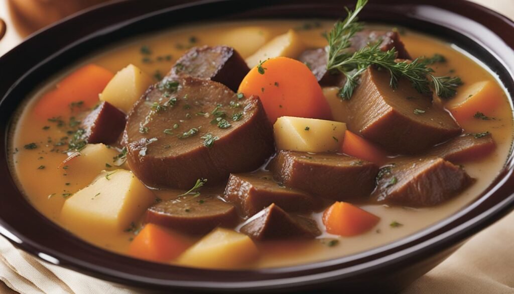 Elk stew