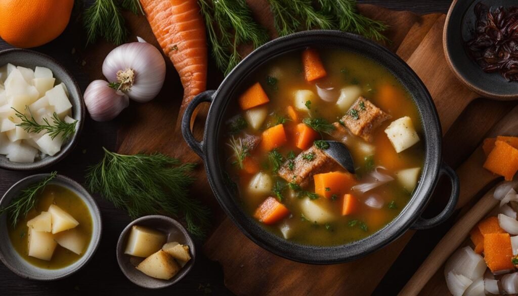 Greenlandic Arktisk Char Soup